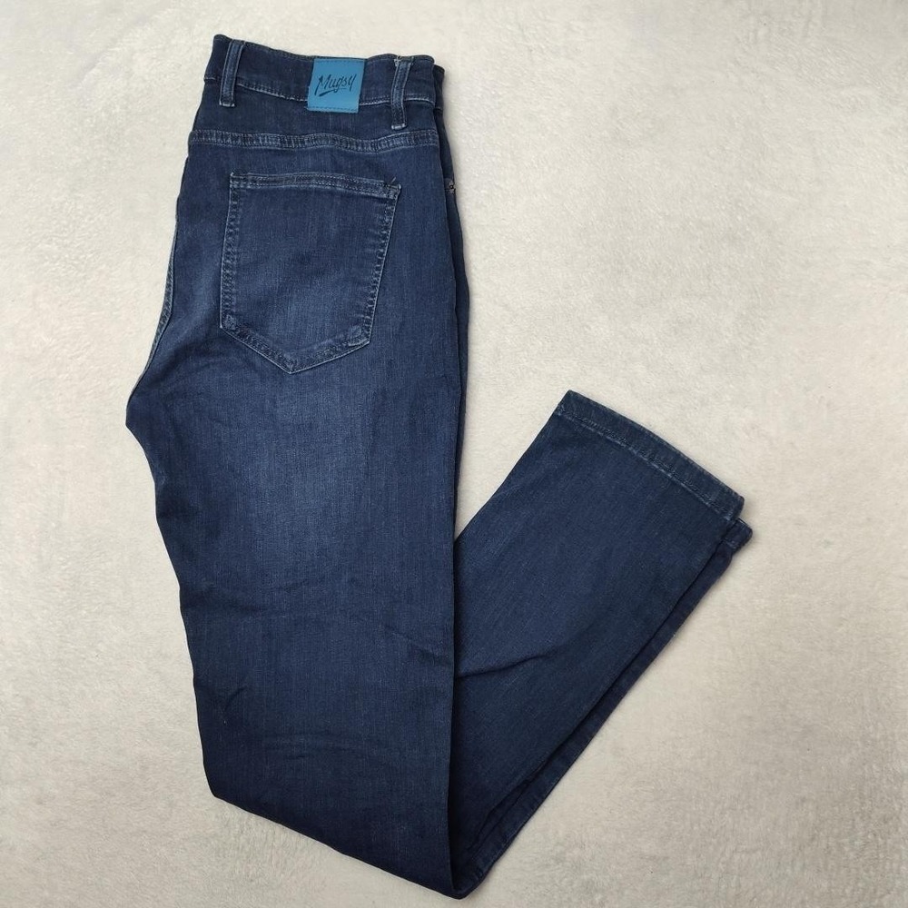 Mystery Men's Slim Straight Jeans - Dark Indigo